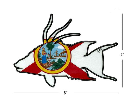 Hogfish Reflective Decal