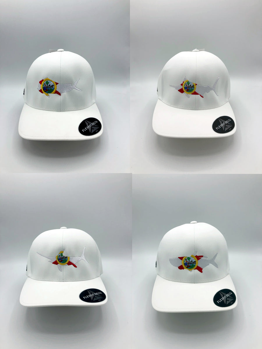 Flex Fit White Hat EDITION – Pride Hats Florida LIMITED
