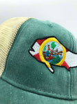 FLPride Mahi Distressed Hat